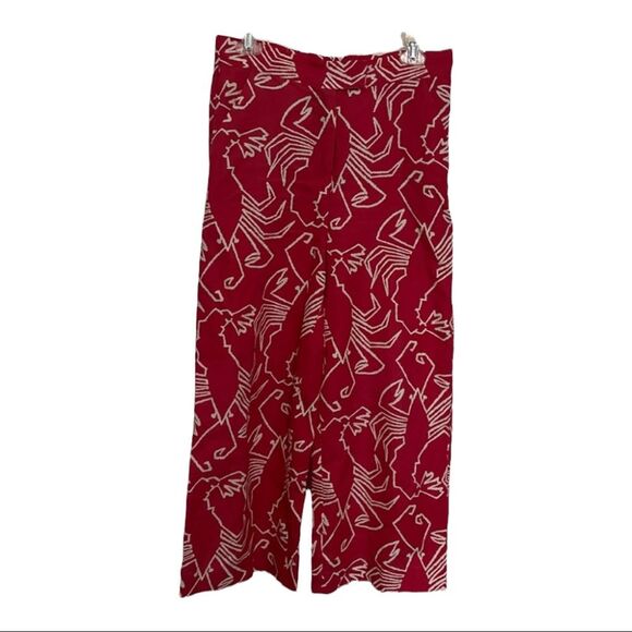 Tyler Boe Red Lobster Capri Pants size small - Picture 1 of 9